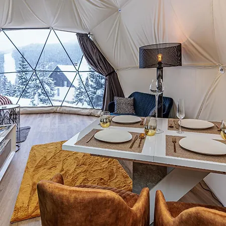 Glamping Spindl One&only Luxe tent Špindlerŭv Mlýn