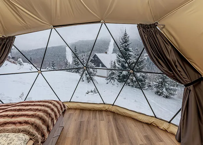 Glamping Spindl One&only Luxusní stan