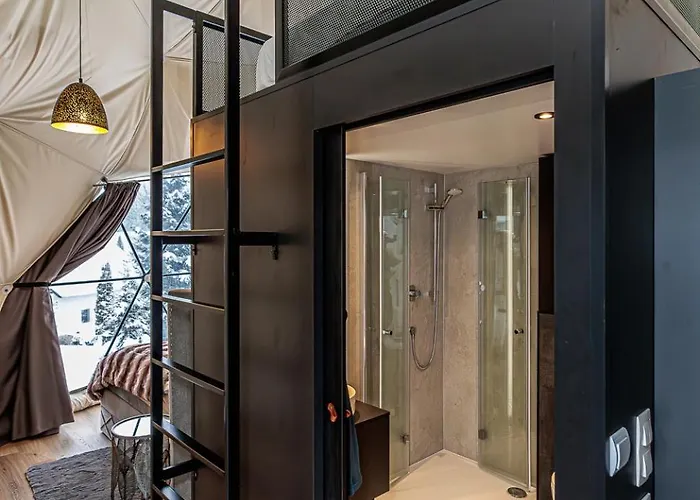 Luxusní stan Glamping Spindl One&only Špindlerŭv Mlýn