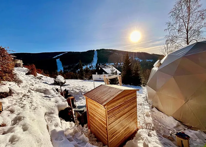 Glamping Spindl One&only Luxusní stan