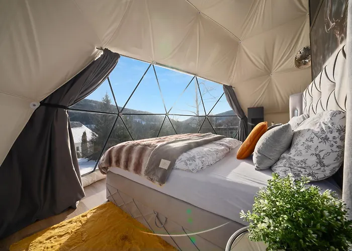 Glamping Spindl One&only Luxusní stan