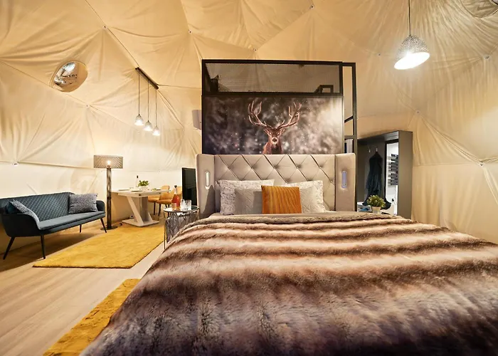 Luxusní stan Glamping Spindl One&only Špindlerŭv Mlýn