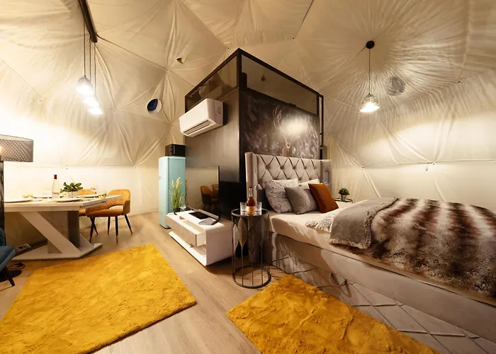 Luxusní stan Glamping Spindl One&only Špindlerŭv Mlýn