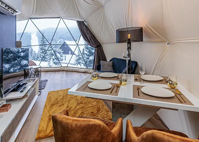Glamping Spindl One&only Luxury tent Spindleruv Mlyn